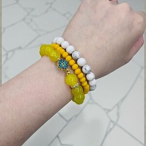 The Lemon Beaded Bracelet